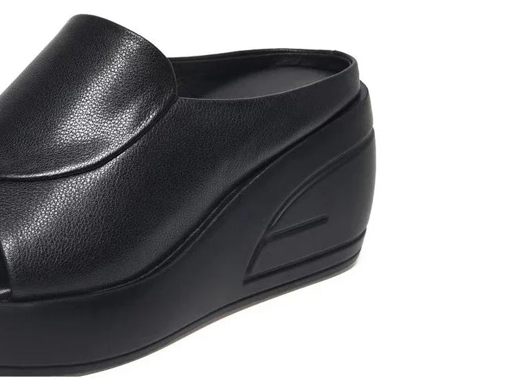 Pantoufles à Semelle Compensée pour Femme, Sandales d'Extérieur Ouvertes, Optique Orthopédique, Astronomique, Plage, Talons Hauts, Nouvelle Collection Été