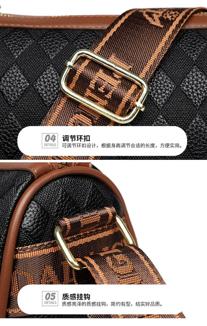 Sac à bandoulière pour femme, sac à main Messenger, initié