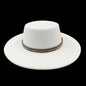 Chapeau fedora rose 8cm, haut convexe concave, chapeau de jazz pour femmes et hommes, chapeau fedora classique à dessus plat