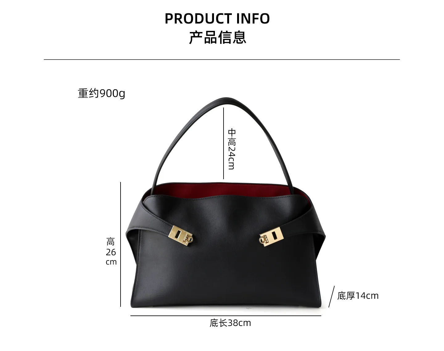 Niche léger luxe haut de gamme en cuir grande capacité première couche peau de vache sac à main pour femme sac fourre-tout banlieue loisirs polyvalent