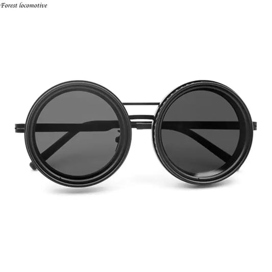Lunettes soleil steampunk multifonction les lentilles polarisées à mode pour conduire pêche 32 Go