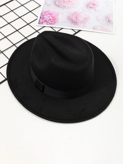 Nouveaux chapeaux à grands bords pour hommes et femmes, chapeaux de jazz en laine à la mode, chapeaux haut de style anglais, automne et hiver