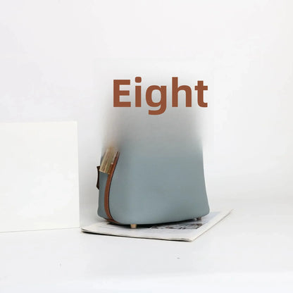 Sac à main en cuir de vache souple, panier de couche de sauna XVI, sac de détermination durable, fabriqué en Chine, nouvelle mode, 2024, E27