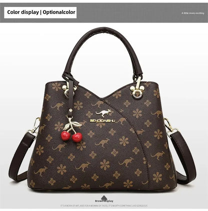 Kangourou femmes sac à main épaule sac à bandoulière automne nouveau Style à la mode maman sac grande capacité fermeture à glissière dames sac à main