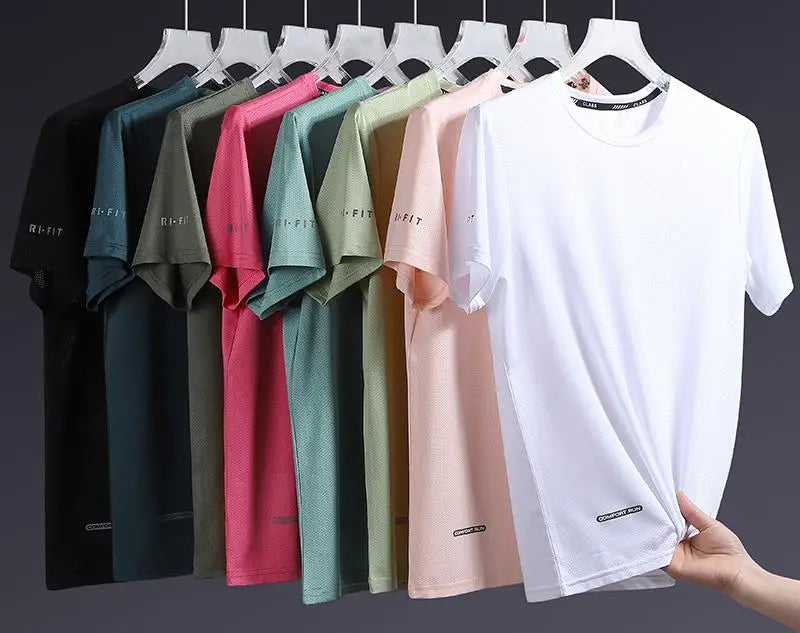 T-shirt homme 12xl 11xl 10xl t-shirts populaires grande taille 110-175kg 5XL 6XL 7XL grande taille Spandex col rond manches courtes surdimensionné hauts