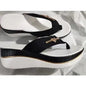 Pantoufles d'été pour femmes, nouvelle mode, chaussures à boutons en métal, sandales de plage compensées, plateforme extérieure, tongs de loisirs, 2024