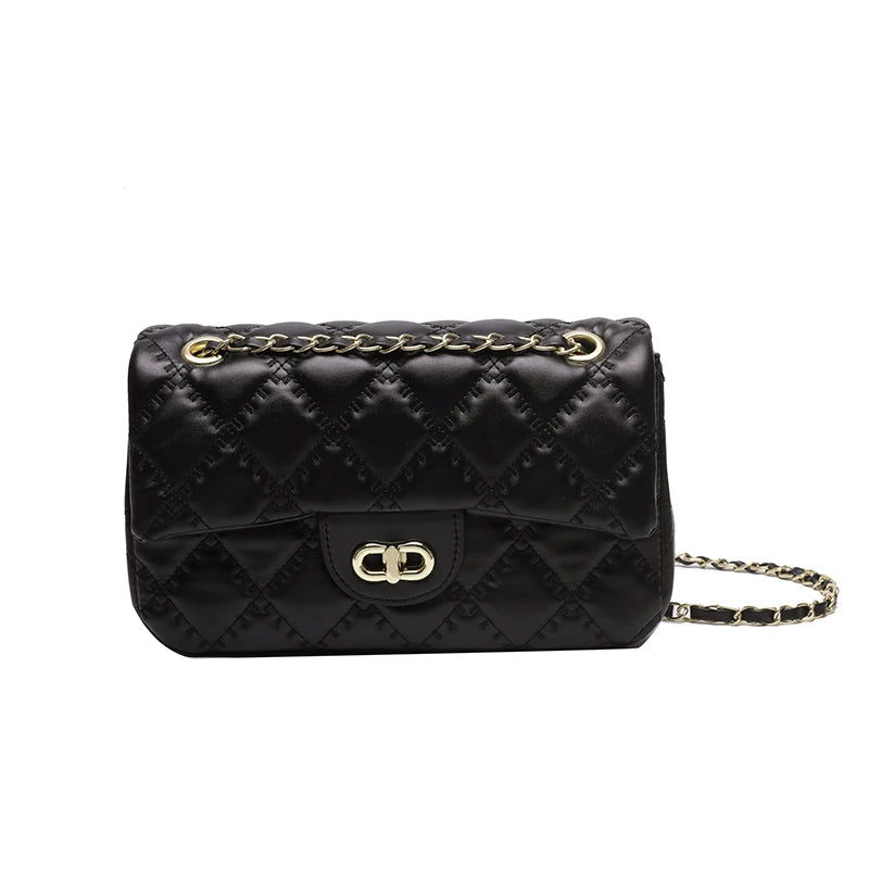 Sac à bandoulière carré Unique pour femmes, sacoche rétro minimaliste en cuir texturé, sac à main de luxe pour les déplacements et la soirée