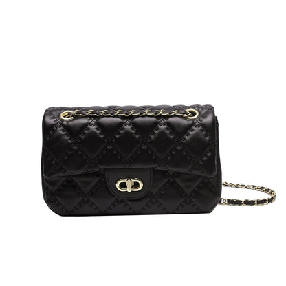 Sac à bandoulière carré Unique pour femmes, sacoche rétro minimaliste en cuir texturé, sac à main de luxe pour les déplacements et la soirée