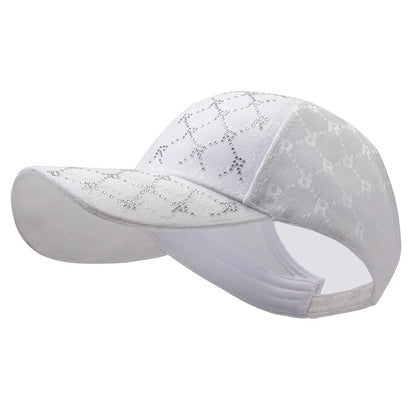 Chapeaux de baseball queue de cheval haute pour femmes, chapeau haut vide avec lettres à la mode, pour sports de plein air, pare-soleil pour jeunes, été