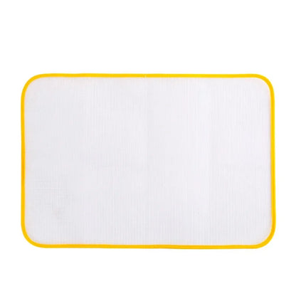 Couverture de planche à repasser isolante, protection en tissu, maille de presse, couleurs aléatoires, tampon haute température, repassage contre la pression