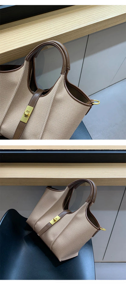 Sac à main, sacs pour femmes, sac E27 de haute qualité, sac en toile, sac fourre-tout à bandoulière pour femmes, nouvelle collection 2024