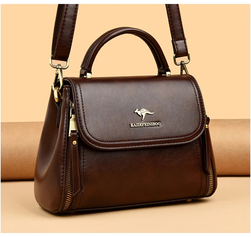 Sac pour femmes 2024 marque Design mode sacs à bandoulière de luxe en cuir souple Sac à bandoulière sacs à main et sacs à main de haute qualité