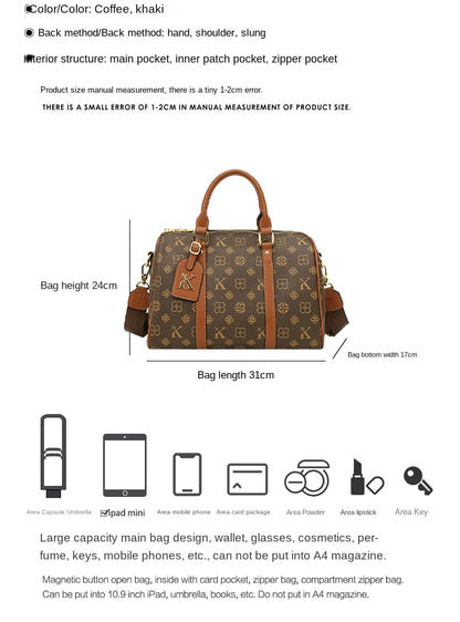 Sac à main de luxe léger pour femmes, sac à bandoulière de luxe de styliste rétro, grande capacité, nouvelle collection printemps 2025