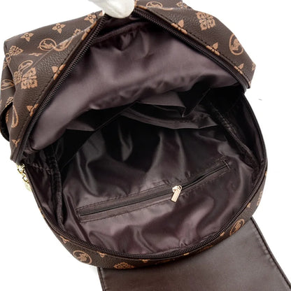 Sacs à Dos imprimés kangourou classiques Sac à Dos en Cuir Pu pour femmes Sac d'école à bandoulière pour mère Sacs à Dos Sac de transport A Dos