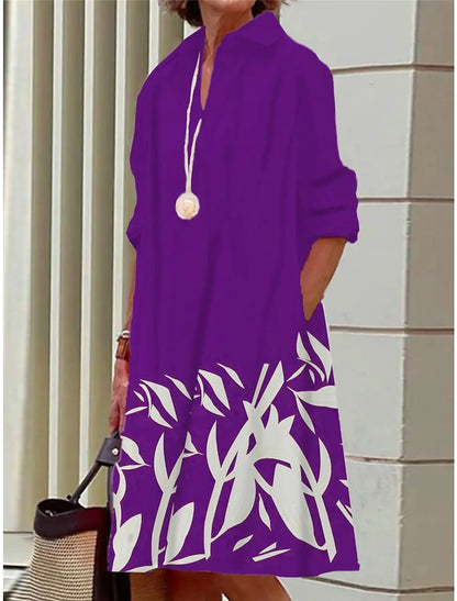 Mcdv-Robe chemise blanche longue pour femme, robe coréenne décontractée, robe rétro, cardigan asymétrique, taille moyenne, printemps et automne