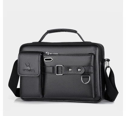 Sac à bandoulière en cuir PU pour hommes, sacs de poitrine imperméables, sacs de voyage, sacoches à la mode, offre spéciale