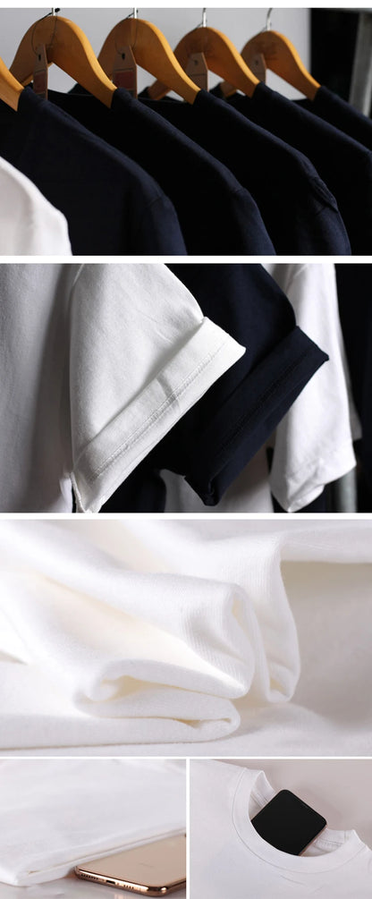 T-shirt à col rond pour femme, haut en pur coton, imprimé lettre H, noir et blanc, chemise Chi Cakes, loisirs, mode estivale, nouveau