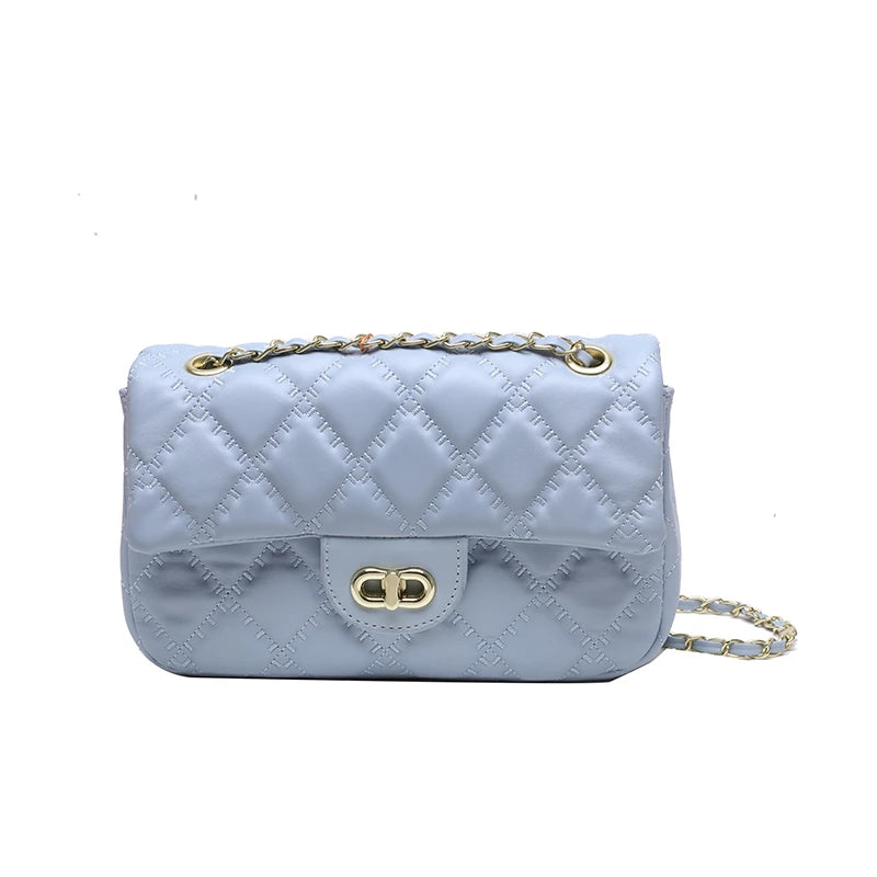 Sac à bandoulière carré Unique pour femmes, sacoche rétro minimaliste en cuir texturé, sac à main de luxe pour les déplacements et la soirée