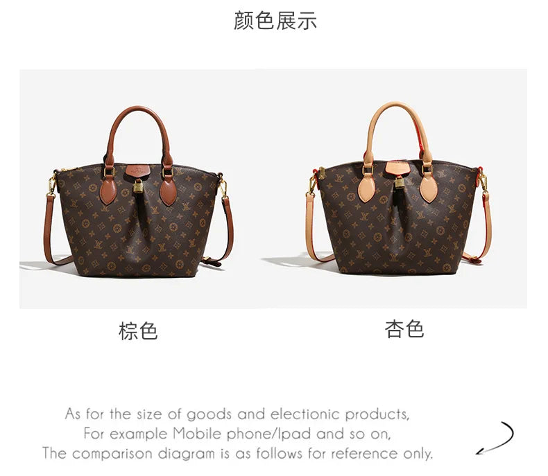 Sac de banlieue de grande capacité pour femmes, nouvelle mode rétro, Texture haut de gamme, fourre-tout à bandoulière polyvalent, 2025