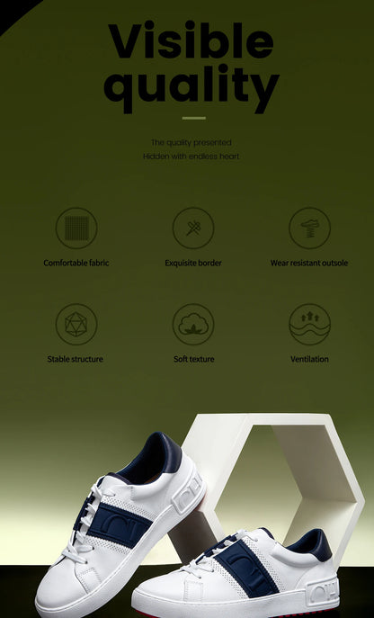 Femmes chaussures décontractées blanc plat conseil chaussures équilibre technologie presse semelle confort baskets marque de luxe 2025 nouveau