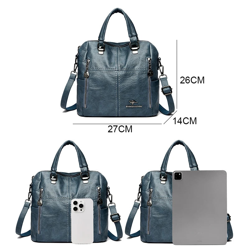 2025 poches multiples sacs à Main en cuir souple pour femmes sacs à Main de luxe femmes sacs concepteur épaule sacs à bandoulière Sac A Main