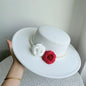 Chapeau Fedora de Style français pour femmes, chapeau en feutre à bord large de 10CM, Derby d'hiver et d'automne, chapeaux de Jazz de mariage