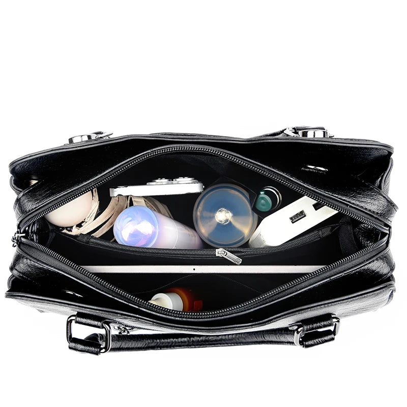 Femmes sacs sacs à main de luxe fourre-tout de mode dames sacs à bandoulière de haute qualité en cuir PU fourre-tout décontractés poignée supérieure épaule messager