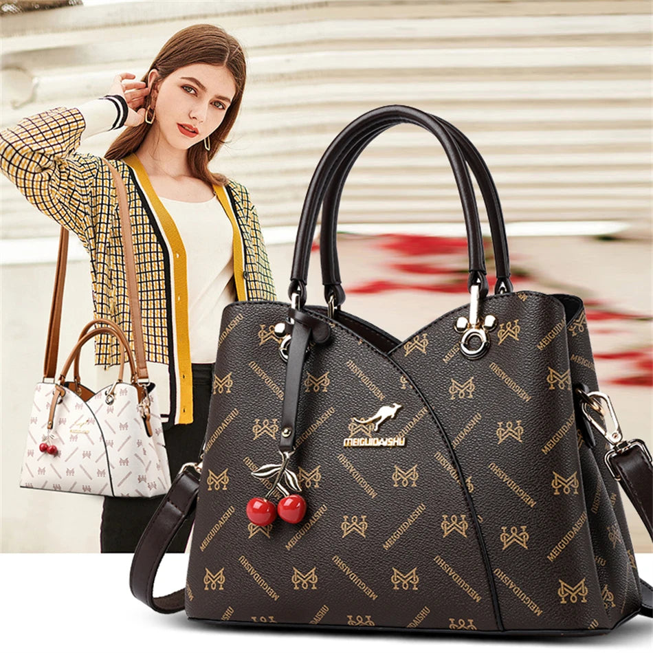 Sacs à main de luxe en cuir pour femmes, sacoches de styliste de grande capacité, à bandoulière, nouvelle collection 2024