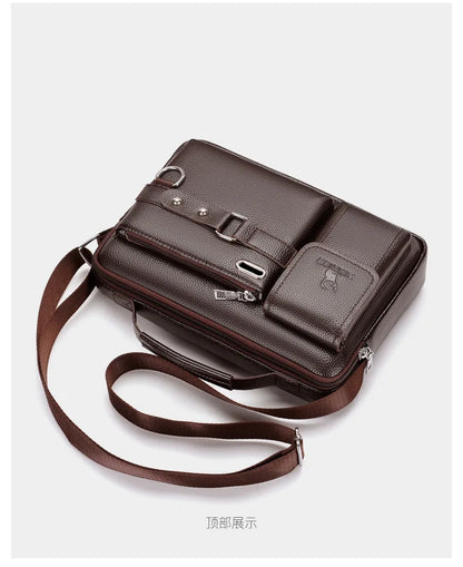 Sac à bandoulière en cuir PU pour hommes, sacs de poitrine imperméables, sacs de voyage, sacoches à la mode, offre spéciale