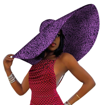 Chapeau de plage africain pour femmes, casquette Ankara à large bord, protection solaire, produit personnalisé, mode estivale