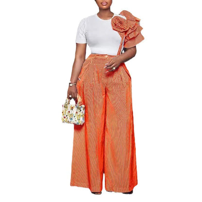 2 pièces femmes ensembles Dashiki africain nouveauté été automne correspondant ensembles deux pièces ensembles haut pantalon costumes tenues vêtements