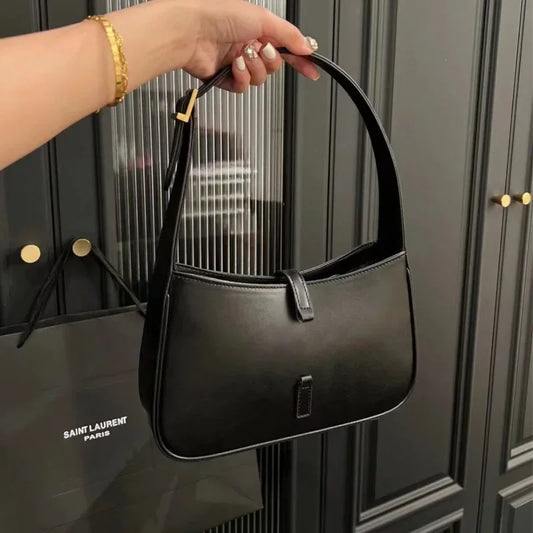 Nouveau 2025 sac à main pour femmes simple épaule sous les bras mode Hobo rétro pratique petite Niche en cuir PU doublure en Polyester oreiller Sh