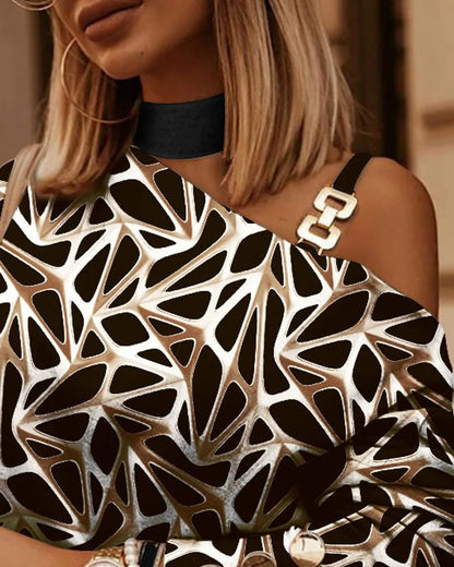 Femmes Sexy lâche Blusas t-shirts t-shirt De Los Hombros Blouses ou hauts pour Femme Chemisier Femme blusones para mujer