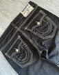 Jean Baggy Bleu Brodé avec Logo Bouddha Rétro Américain pour Femme, Pantalon Streetwear Harajuku, Jambes Larges, Fjk, Y2k, Gothique