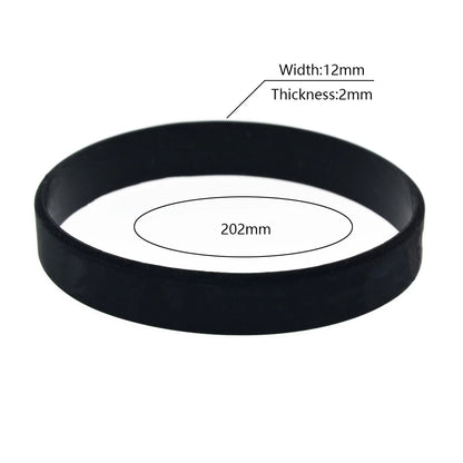 1 PC jésus croix juste et amour Bracelet en Silicone Style de mode femmes hommes Bracelet en caoutchouc bracelets chrétiens