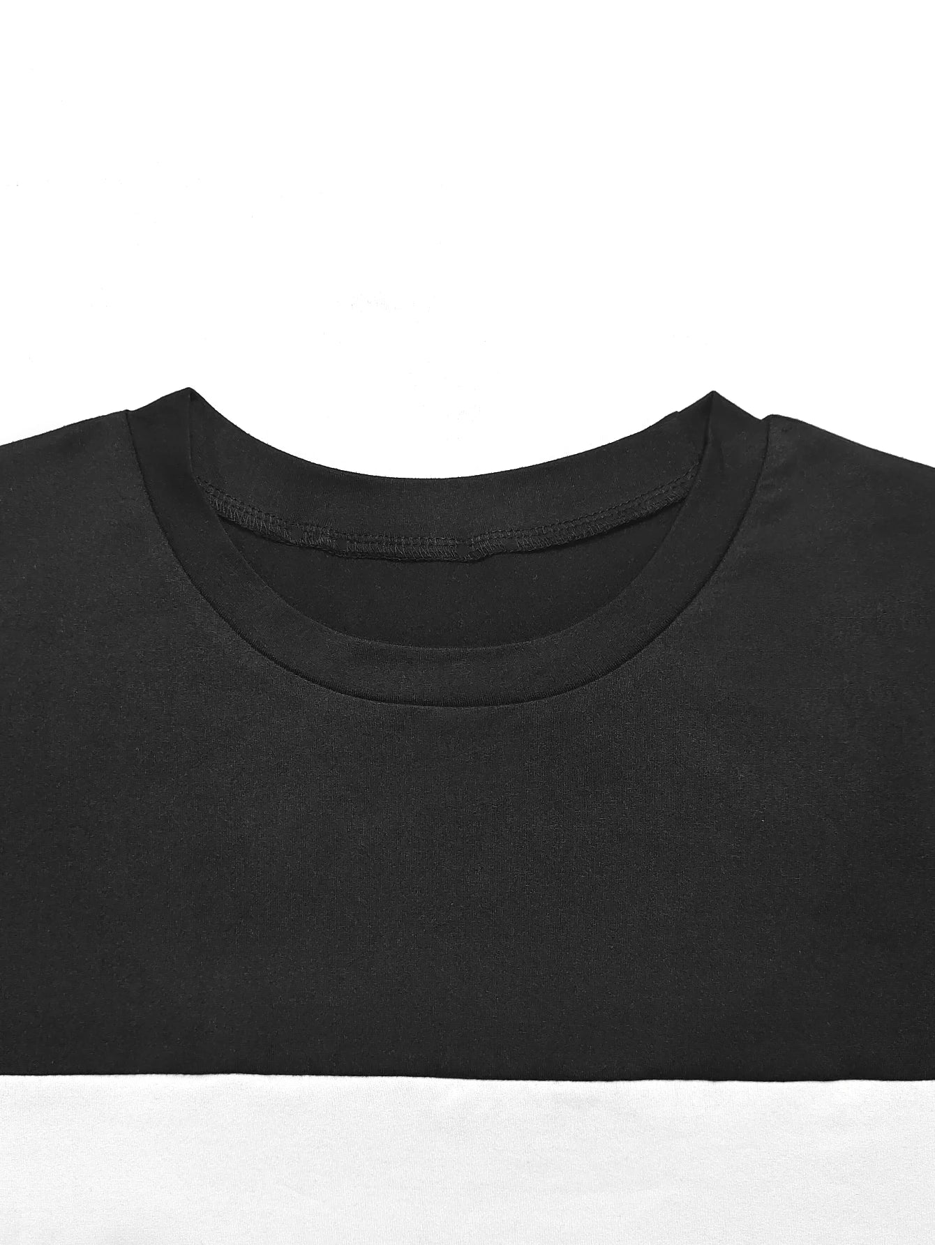 Ensemble demi-jupe d'été pour femmes, deux pièces, manches courtes, rayures latérales, ceinture de taille réglable, ample, décontracté, respirant, polyvalent