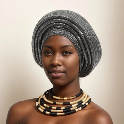 Cravate de sauna africaine, casquettes de documents solides, chapeaux de soirée, tenues musulmanes, chapeau turban, mode d'été et d'automne