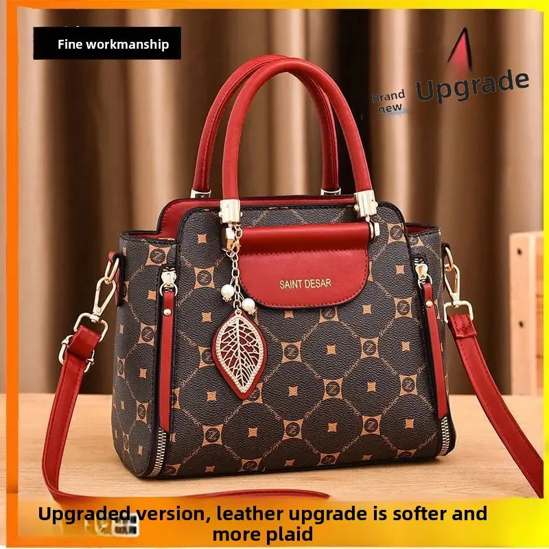 Sac à main à la mode de grande capacité pour femmes, petit sac à bandoulière pour dames et mères d'âge moyen