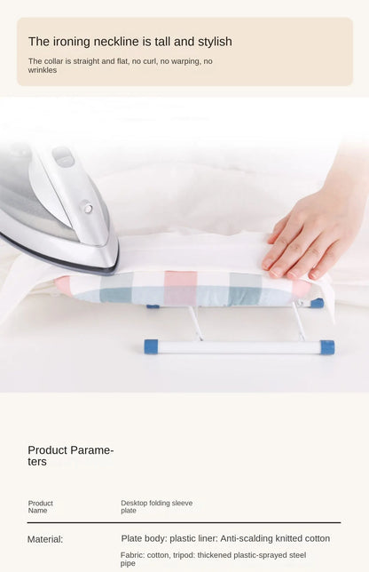Mini planche à repasser portable pour vêtements, manches et chemises-petite taille, facile à ranger et à transporter