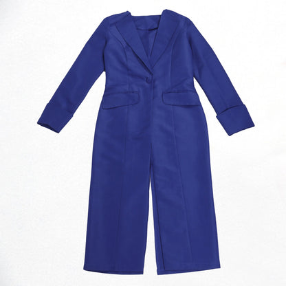 Ensemble femme manches longues Blazer manteau + robe longue costume hiver Streetwear deux 2 pièces ensemble afrique OL tenues de travail