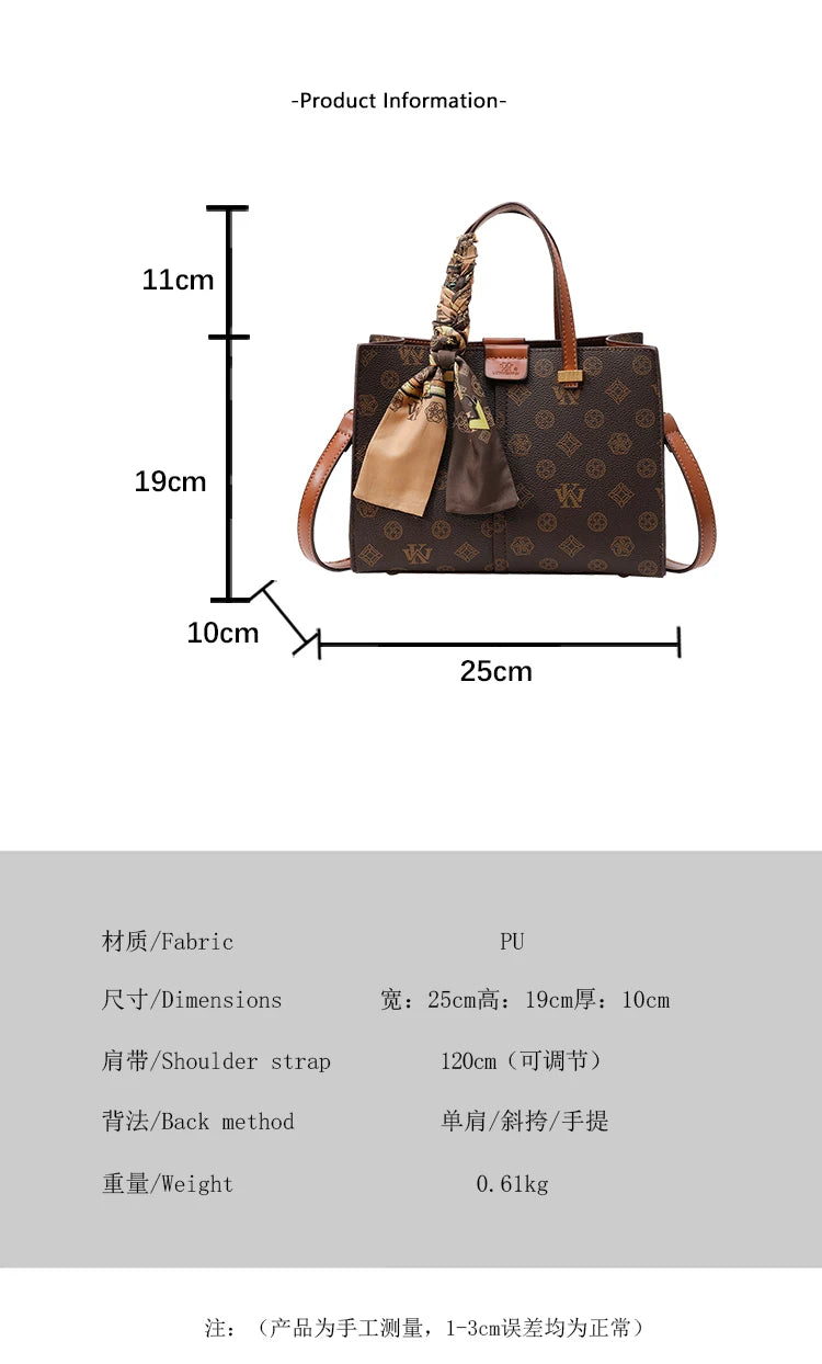 Pochette à bandoulière rétro-chique pour femme – Sac à main moderne en cuir de couleur unie avec sangle en chaîne de luxe