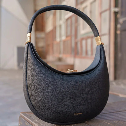 Sac à main en forme de croissant de luxe pour femme, nouvelle série Pine Moon, Hobo, sac à bandoulière polyvalent en cuir, sac à main à la mode, sacs sous les bras