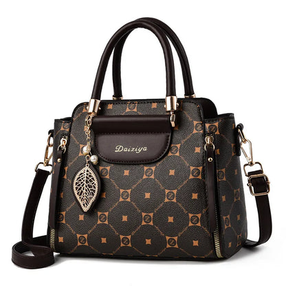 Sac à main à bandoulière alertes onale imprimé pour femme, sac à main à la mode, grande capacité, initié, rétro classique, urbain, nouveau