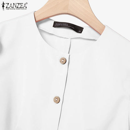 BS -  rue mode femme 2 pièces ensembles élégant manches courtes bouffantes haut court pantalon à jambes larges 2 pièces tenue élégant bureau pantalon ensembles