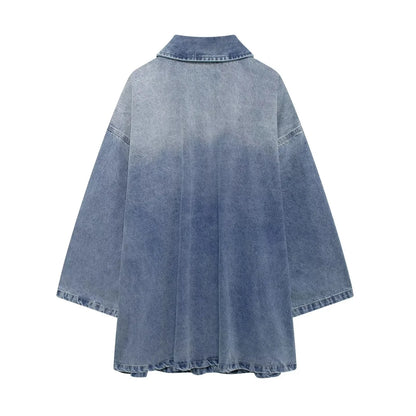 Jupe en jean zippée à col polo, nouveau style, robe décontractée adt fit, vente en gros transfrontalière, tendance européenne et américaine