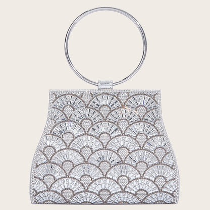 Sacs à main en diamant pour femmes, sacs de soirée en strass, pochette avec pierres de mariée, pochettes pour dames, sacs de soirée de mariage