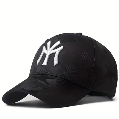 Chapeaux de baseball CamSolomon avec broderie de lettres, chapeaux décontractés réglables, chapeau de protection solaire, mode extérieure, printemps et automne