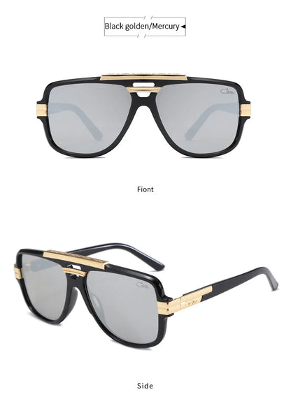 Cazal Lunettes de soleil Protection UV400 Lunettes de mode unisexes élégantes pour hommes femmes 8037