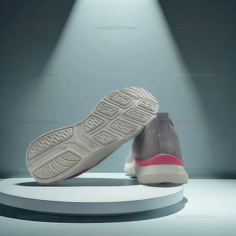 Chaussures de course légères pour femmes, baskets d'athlétisme décontractées, souples, multifonctions, respirantes, printemps-automne