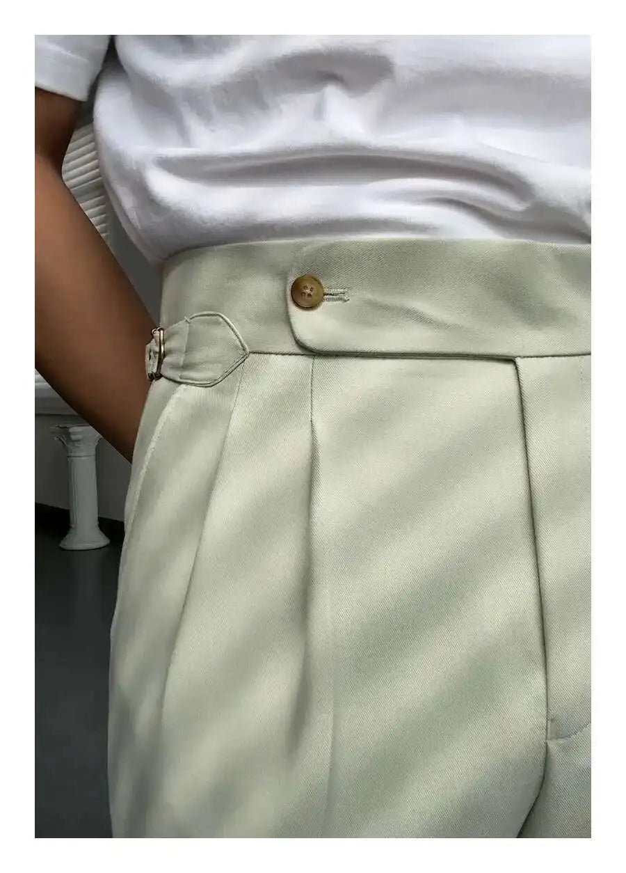 Pantalon de Surintendant d'Affaires pour Homme, Vêtement de Qualité Supérieure, Décontracté, Taille Haute, Jambes Droites, Zones, Printemps, Paris, 2023